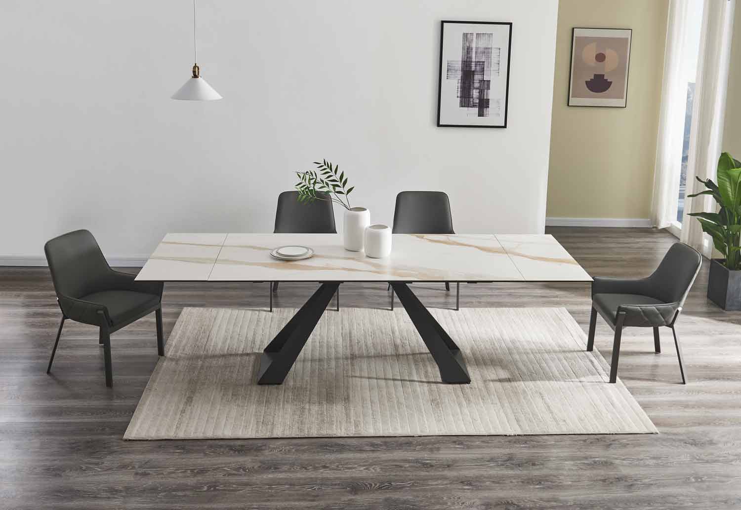 J and M Furniture Dining Table Swan Extensions Dining Table | J&M Furniture