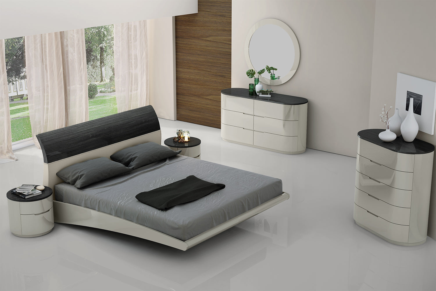 J and M Furniture Nightstands Amsterdam Nightstand