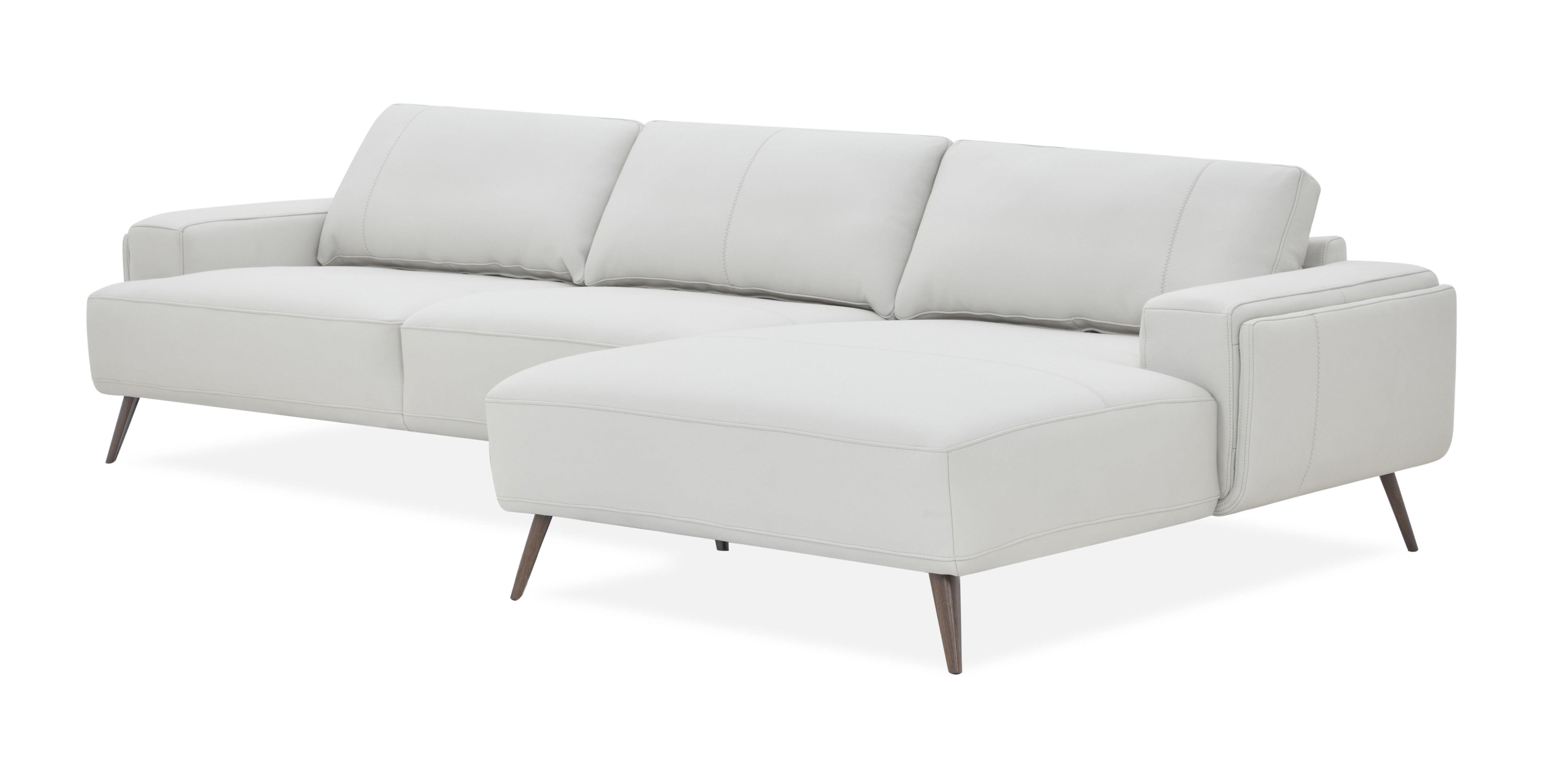 JnmFurniture.com Couches & Sofa Capri RHF Sectional in Frost