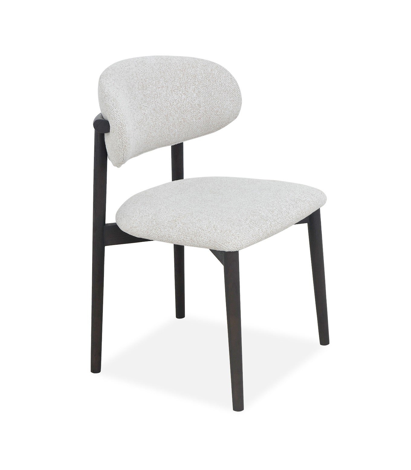 JnmFurniture.com Dining Chair Clover Chair in Dark Oak