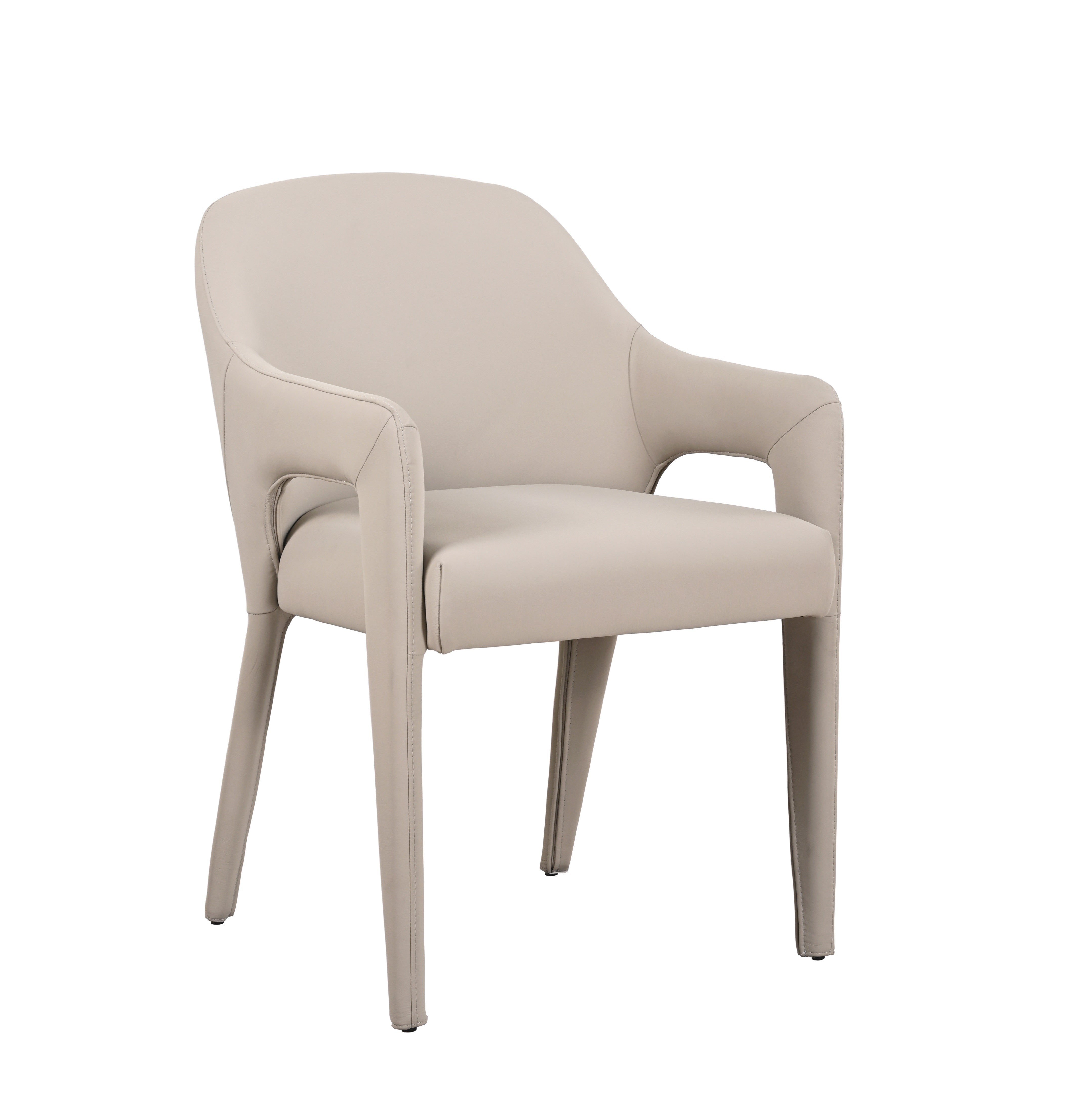 JnmFurniture.com Dining Chair Hokkaido Armchair in Pigeon 614