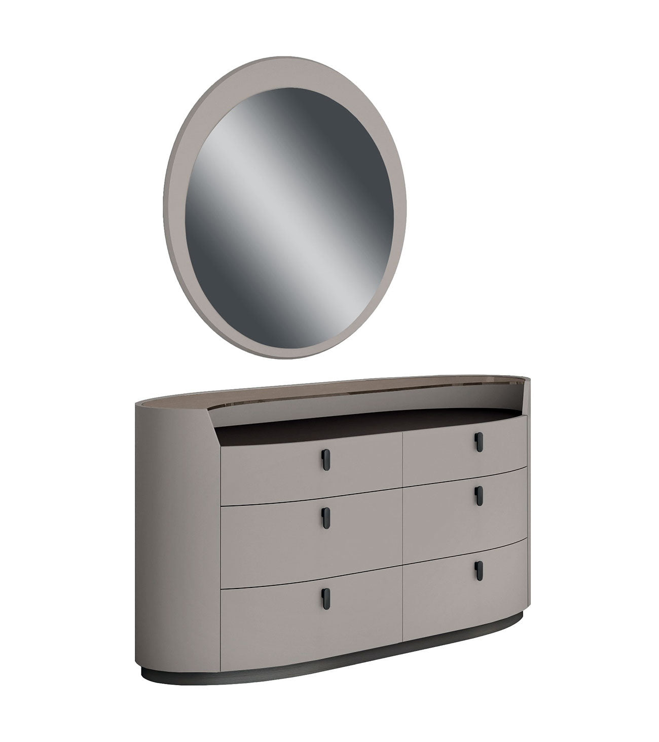 JnmFurniture.com dresser Madrid Dresser & Mirror