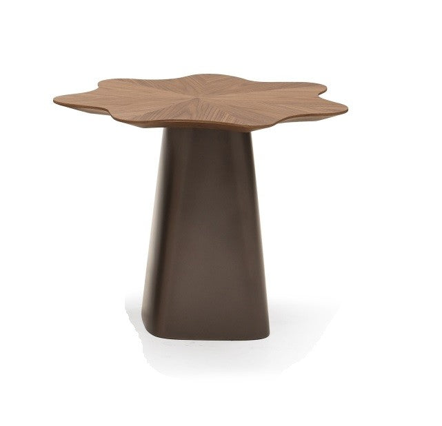 JnmFurniture.com Occasional Tables Terra End Table | Modern Wood Side Table with Organic Petal Design