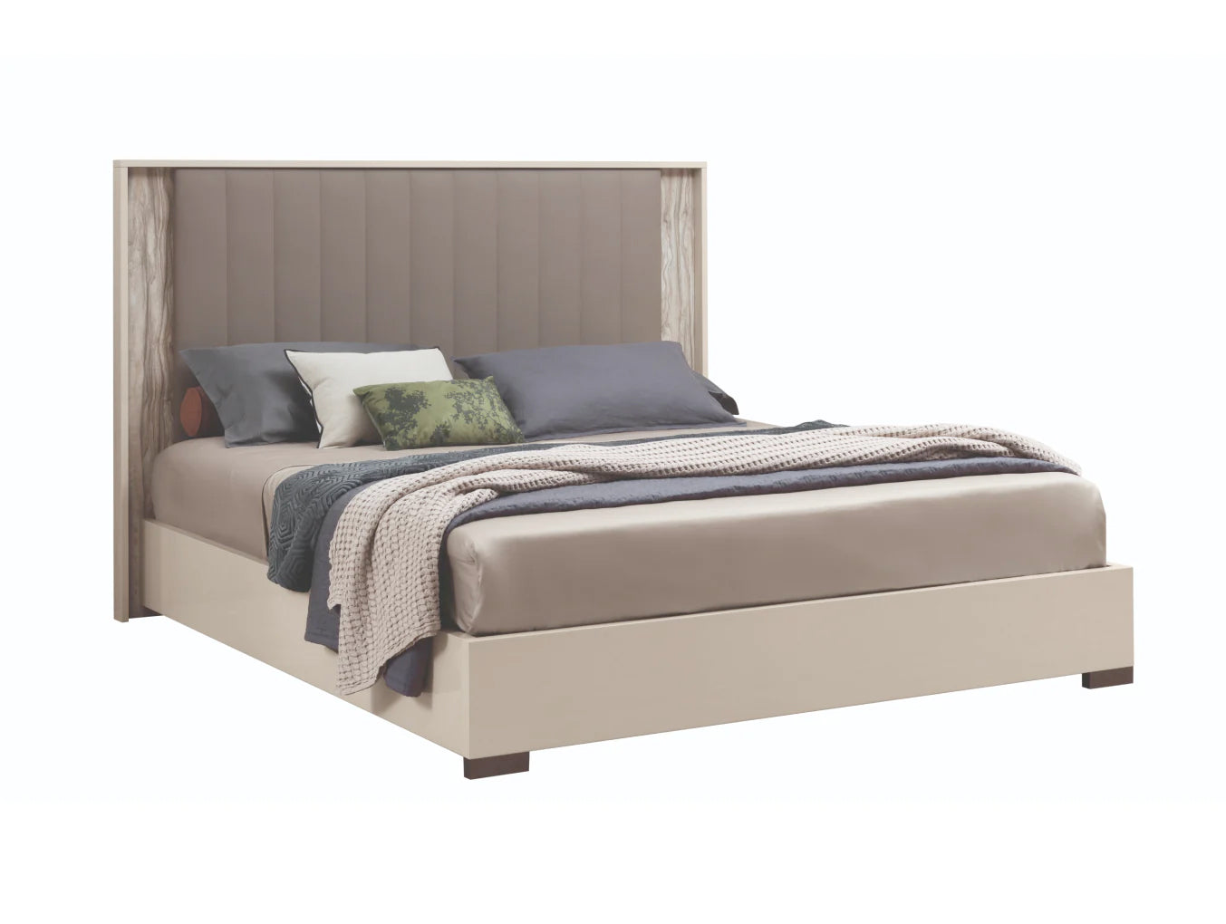 Jupiter Upholstered Bed | Alf Italia - Canal Furniture