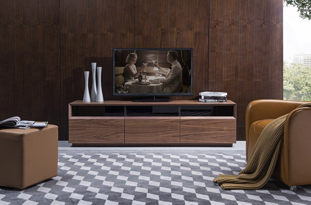 Lisa Tv Base in Walnut | J&M Furniture - Canal Furniture