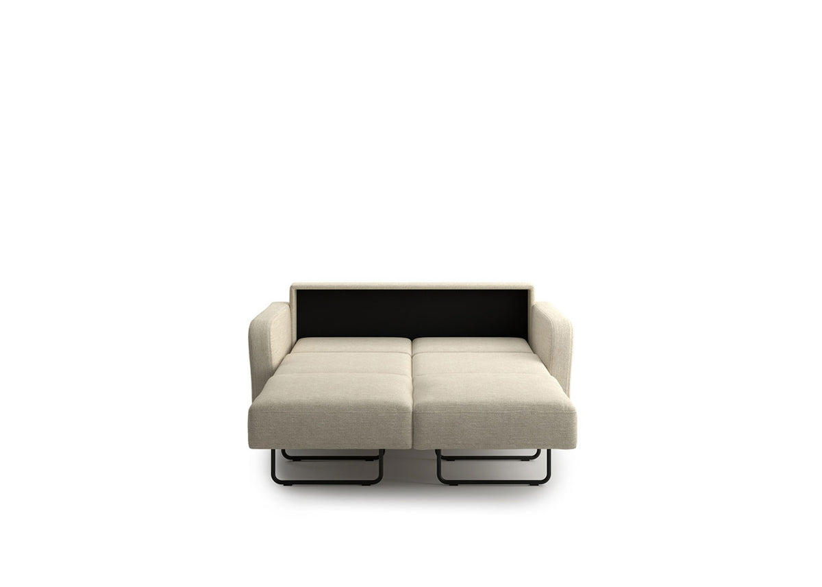 Luonto Couches & Sofa Aspen Queen Size Sleeper Loveseat – Lea 01 Wheatgrass