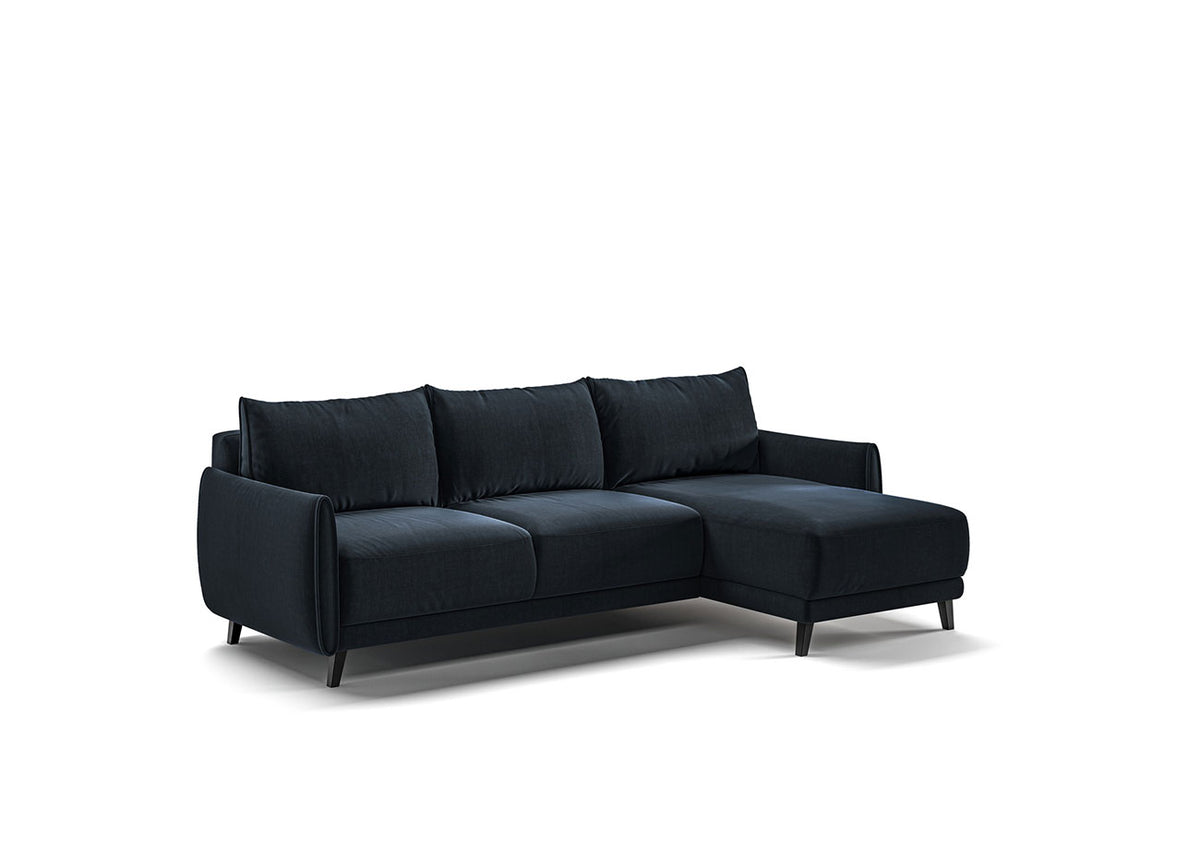 Luonto Couches & Sofa Dolphin Full XL Sleeper Sofa with Reversible Chaise & Storage