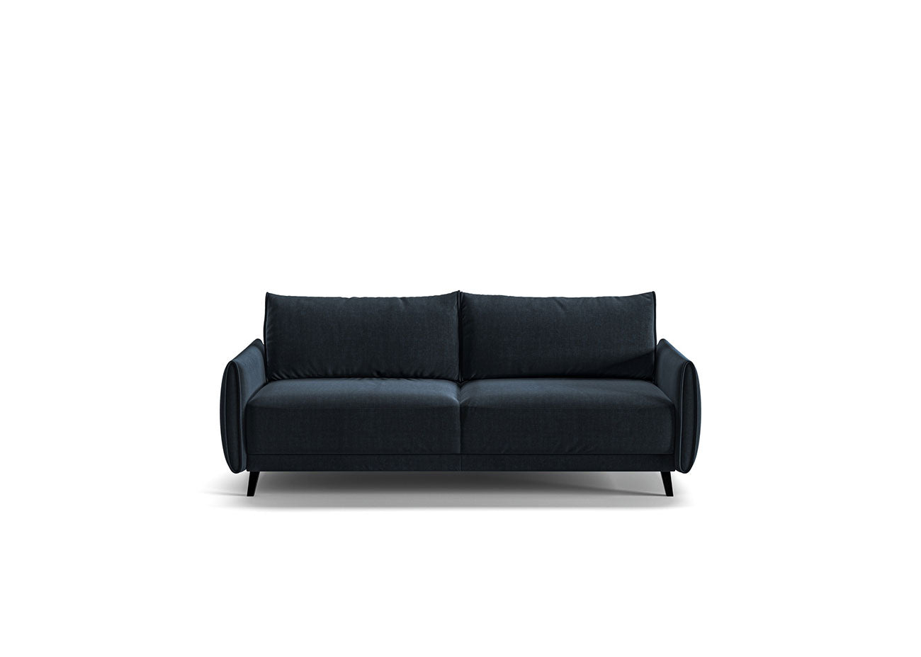 Luonto Loveseat Dolphin Full XL Sleeper Sofa – High-Leg Design with Storage