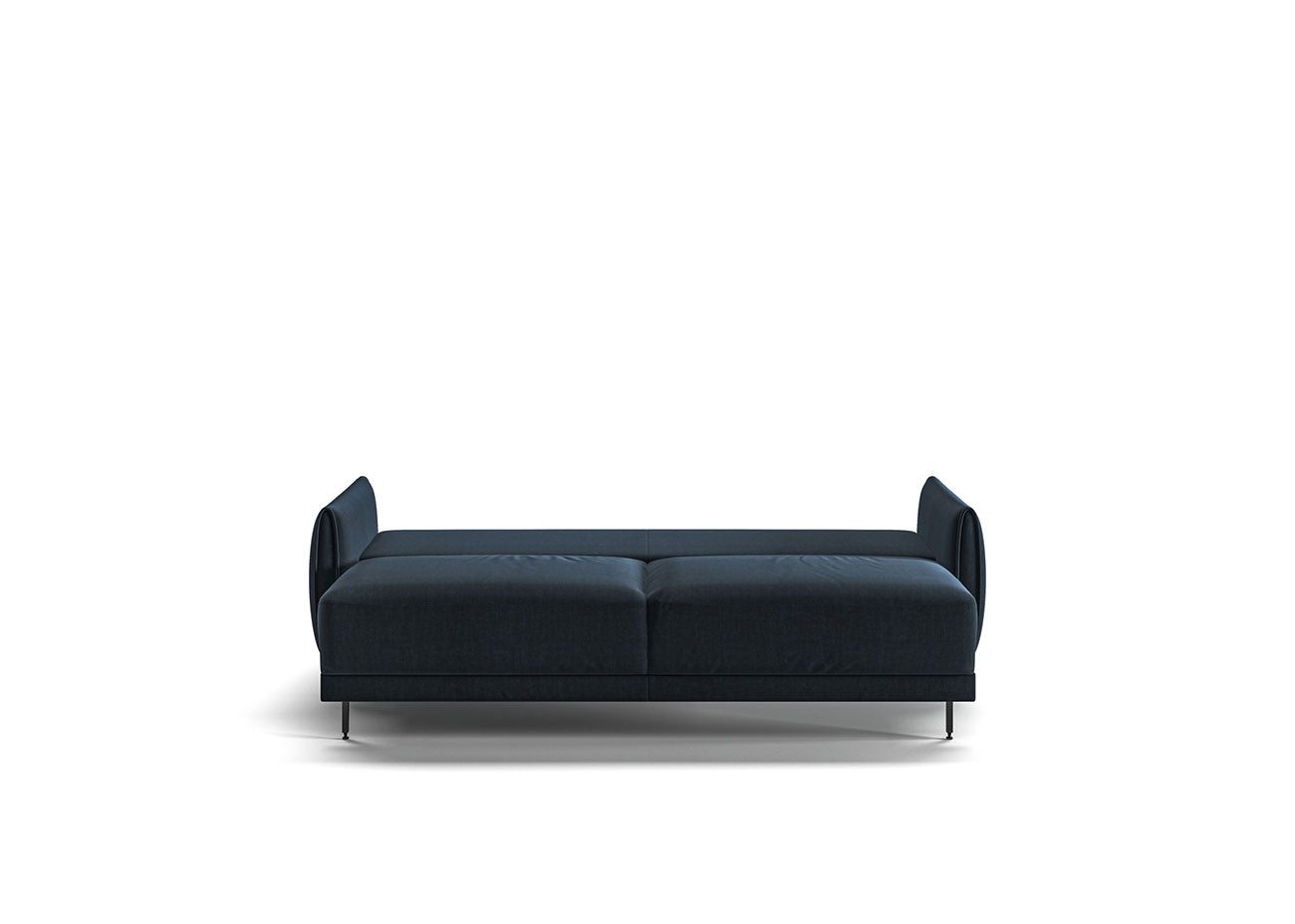Luonto Loveseat Dolphin Full XL Sleeper Sofa – High-Leg Design with Storage