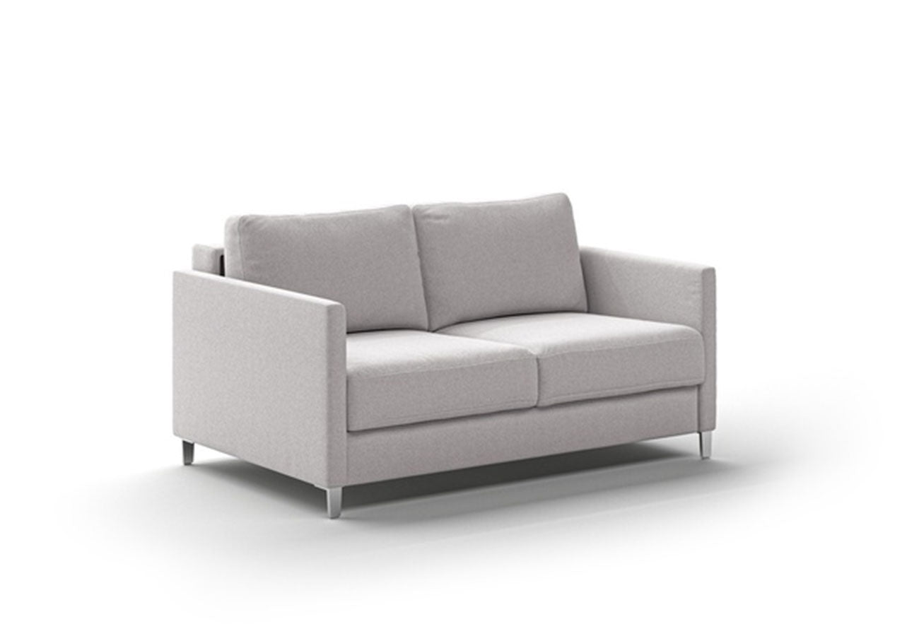 Luonto Loveseat Rene 01 - Light Grey Elfin Full XL Loveseat Sleeper | Luonto