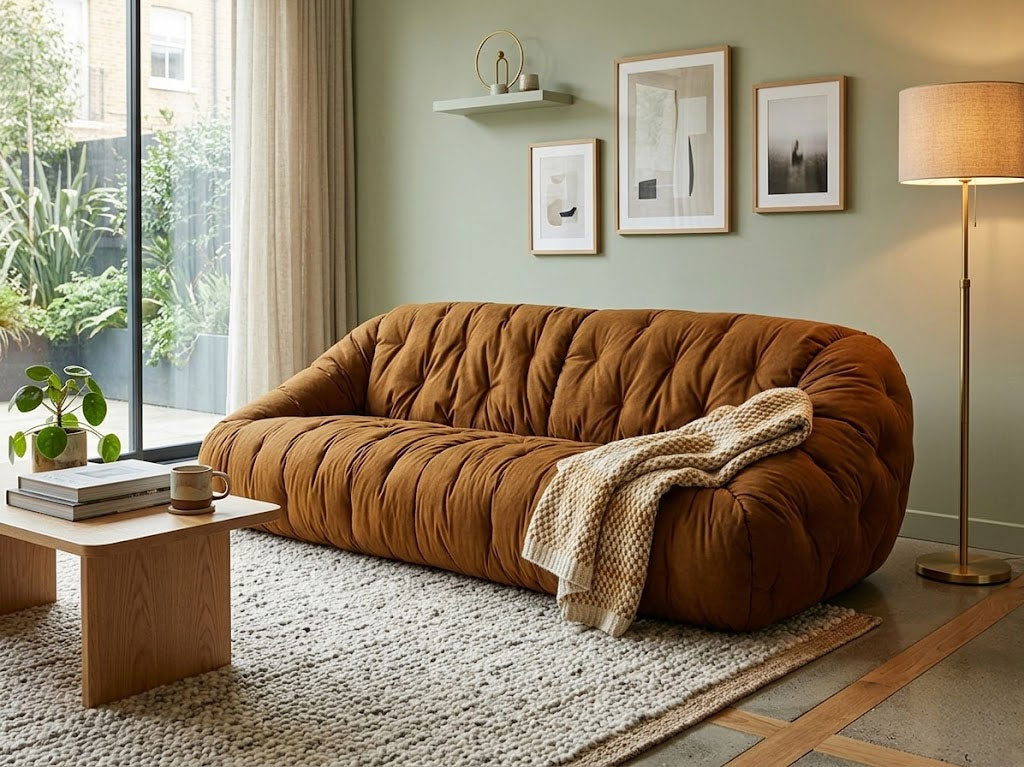 Max Divani Couches & Sofa Geo Fabric Sofa | Max Divani