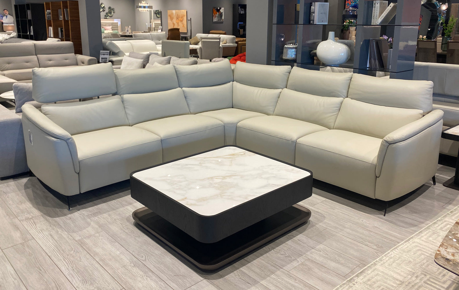 Max Divani Couches & Sofa Mark Reclining Sectional | Max Divani (Special Order)