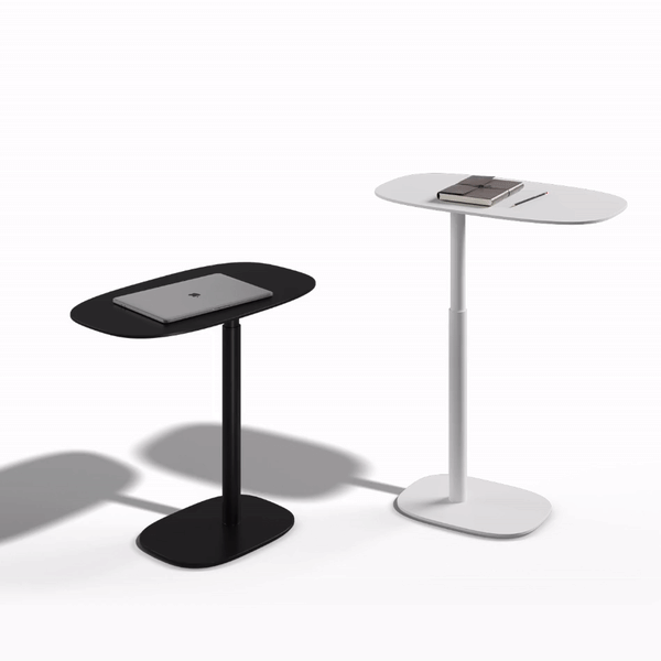 Serif Lift Adjustable Height Laptop & Side Table 1045 | BDI Furniture - Canal Furniture
