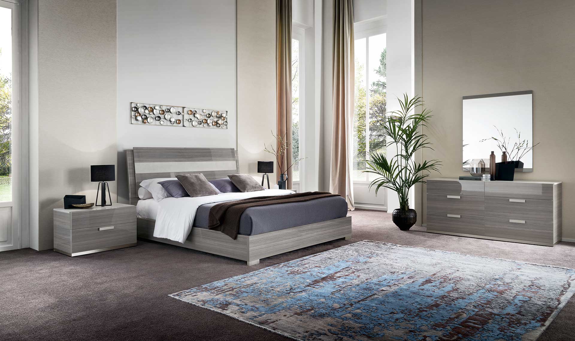 Iris Mirror in Eukalipto - Canal Furniture