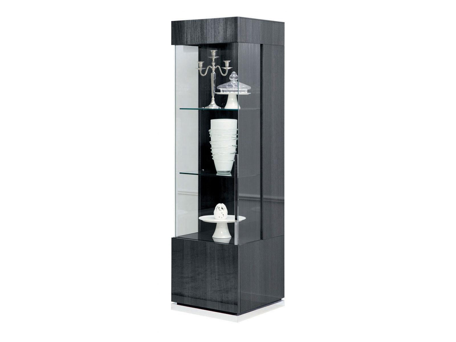 Montecarlo 1-Door Curio - Canal Furniture