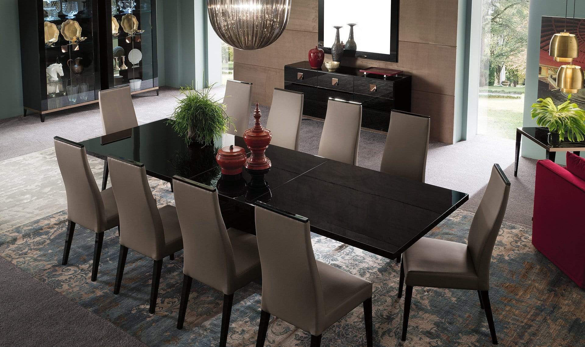 Alf Italia Dining Sets Mont Noir Dining Table | Alf Italia