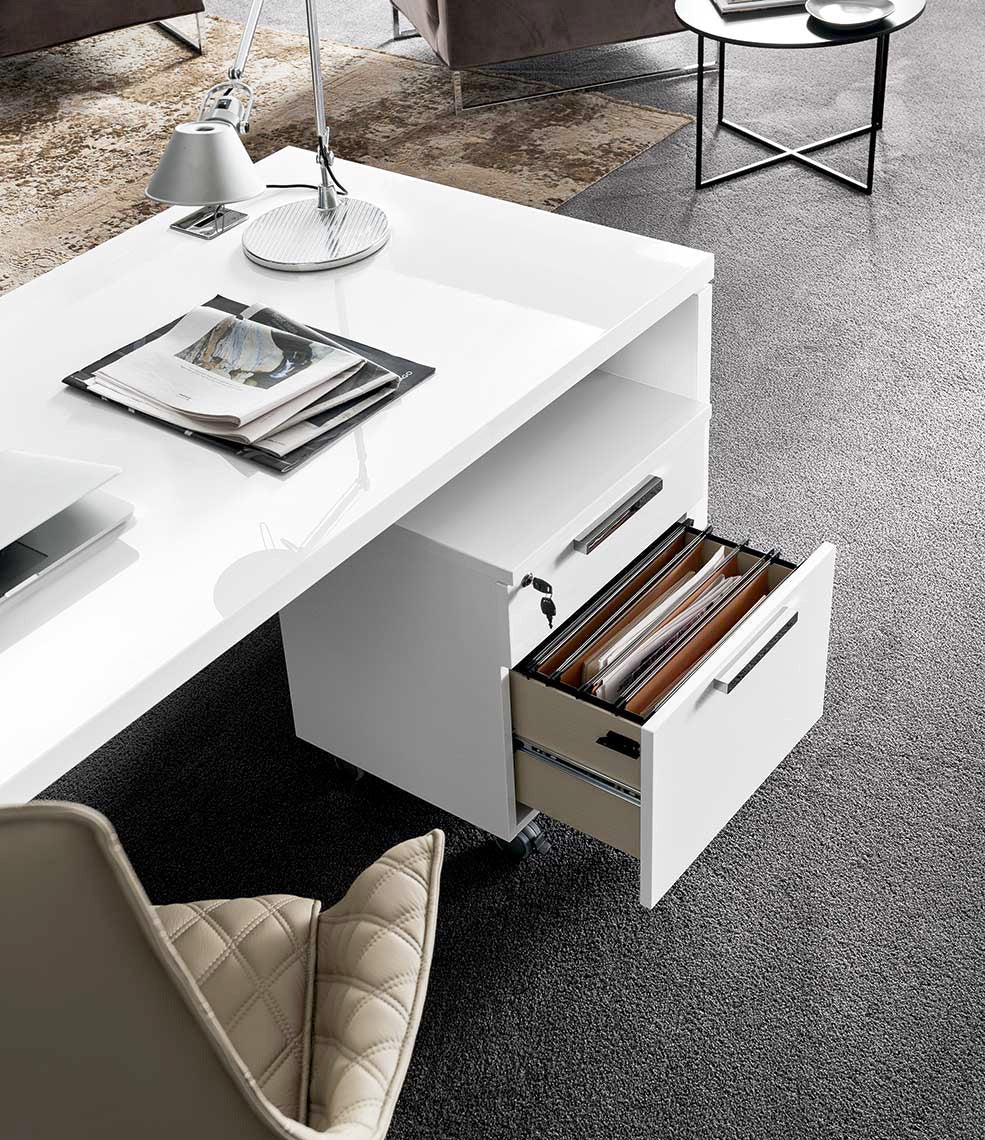 Alf Italia File Pedestal Sedona 2-Drawer File Pedestal on Wheels