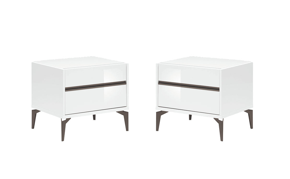Alf Italia Nightstands 2 Nightstands Costa Blanca Nightstand (Special Order)