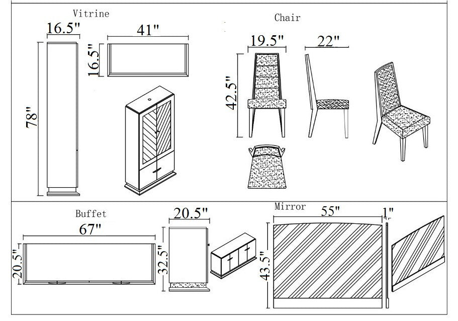 Chiara Dining Chair | J&M Furniture - Canal Furniture