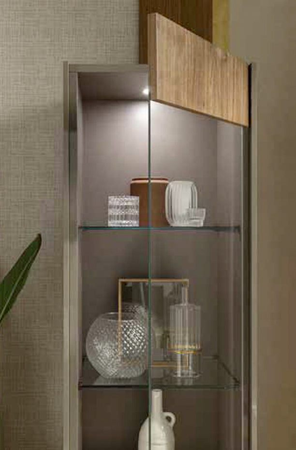 Corso Como 1 Door Curio | Alf Italia - Canal Furniture