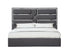 Da Vinci Bed in Charcoal - Canal Furniture