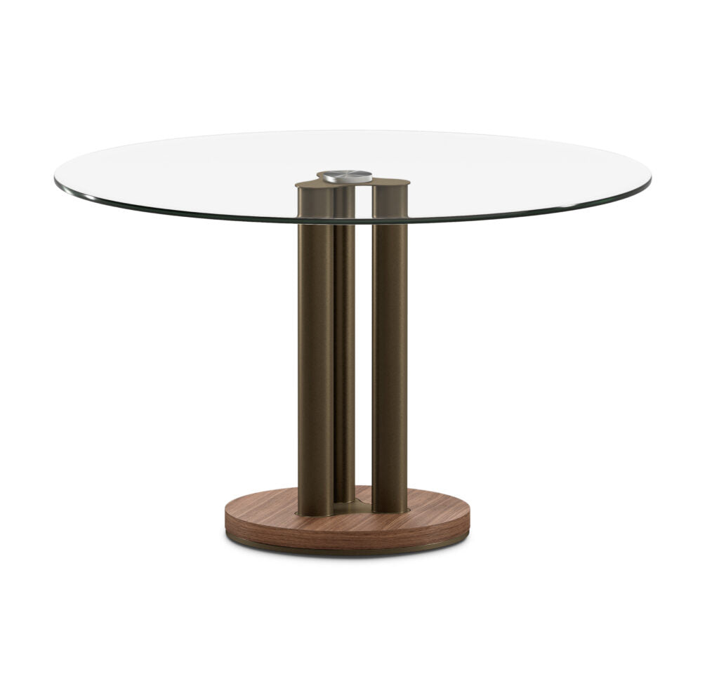 Elite Modern Dining Table Trilogy Dining Table 3026RND 54 | Elite Modern