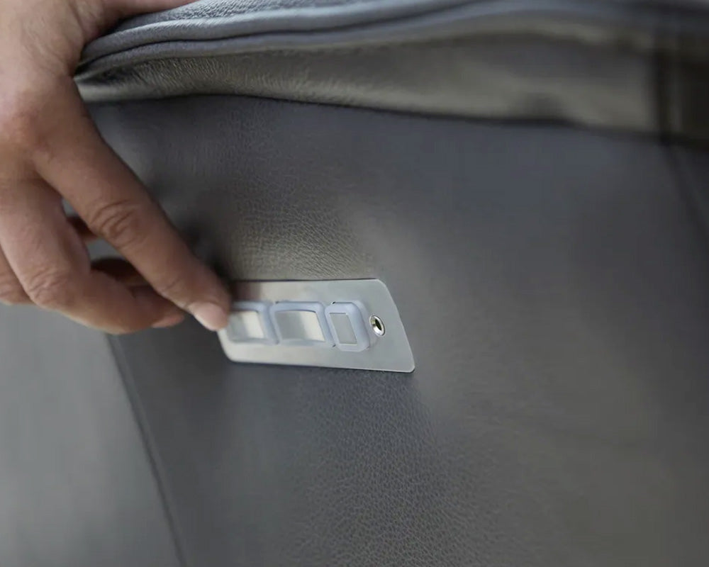 Fjords Chair Bo Modern Recliner in Slate | Fjords