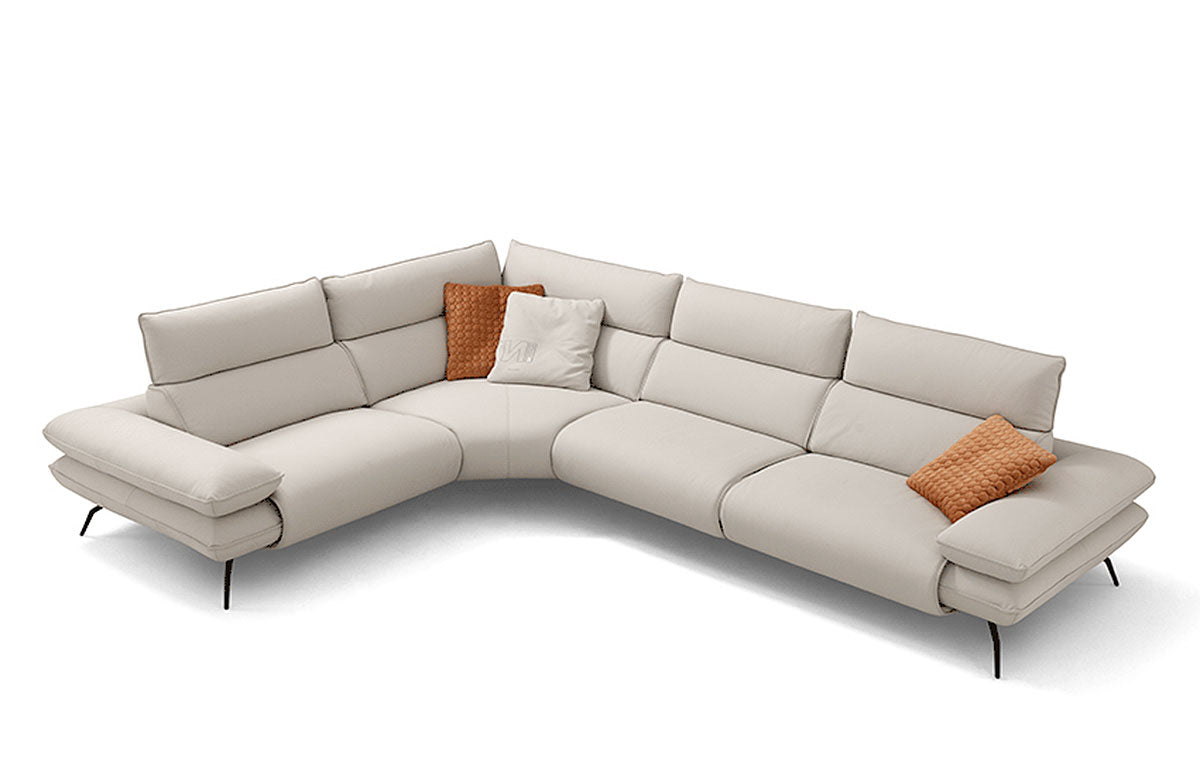 Incanto Italian Attitude Couches & Sofa Mira i861 Reclining Leather Sectional | Incanto