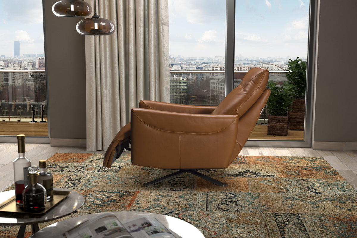 J and M Furniture Chair Reiwa Reclining Chair in Light Grey (474) | J&M Furniture