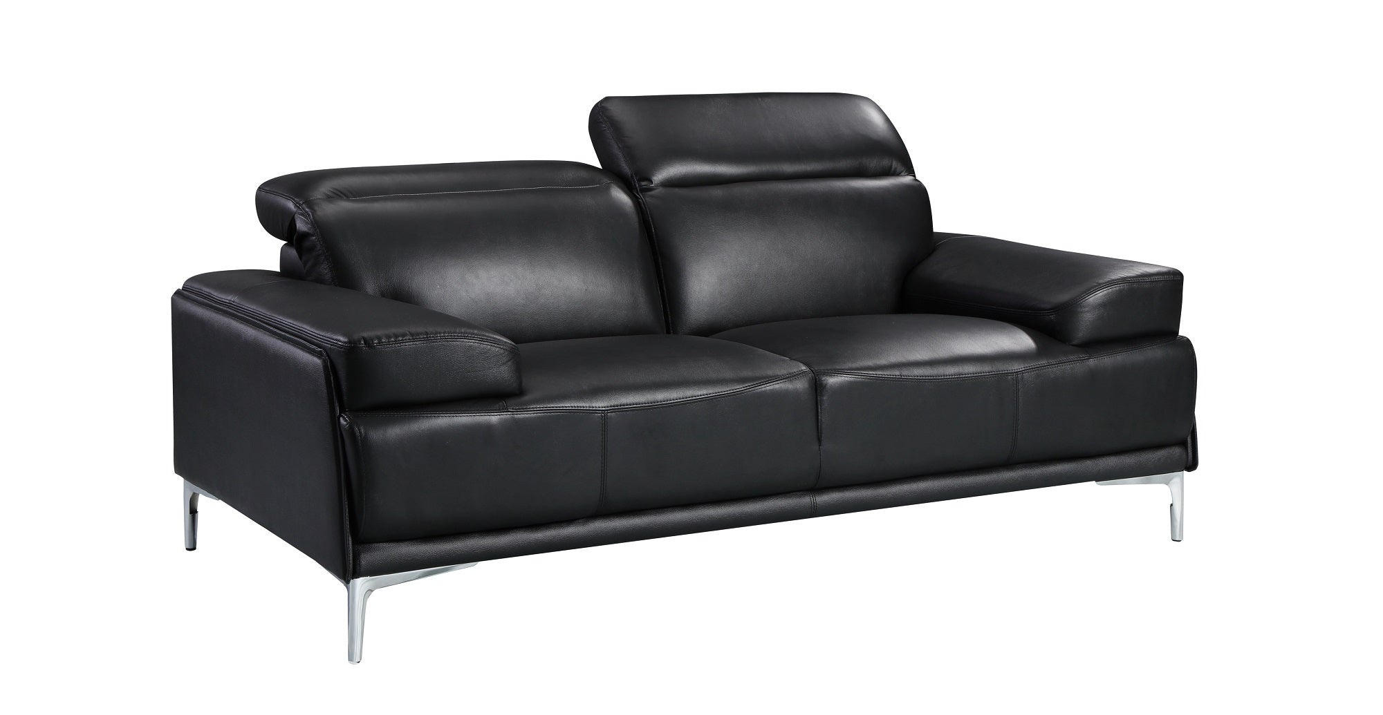 J and M Furniture Couches & Sofa Nicolo Black Sofa | J&M Furniture