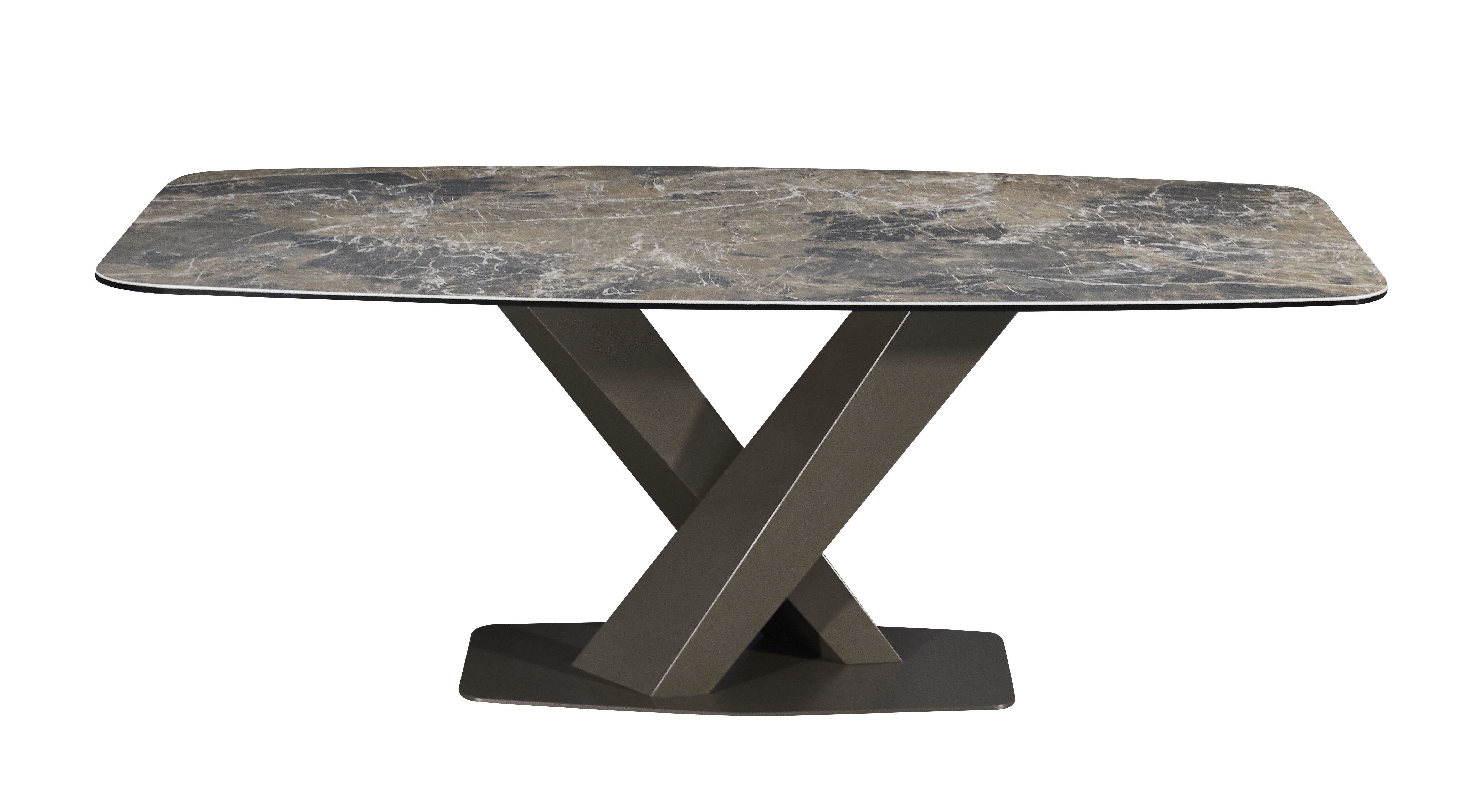 J and M Furniture Dining Table Elegance Fixed Table | J&M Furniture