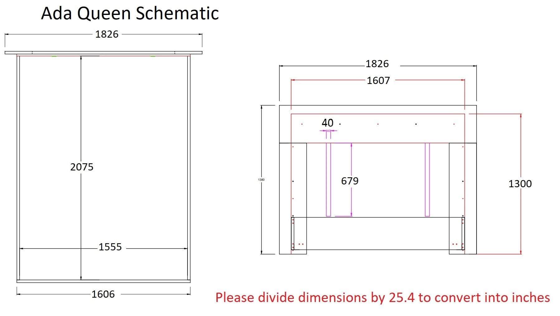 J and M Furniture Nightstands Ada Nightstand
