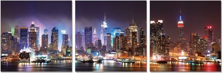 J and M Furniture Wall Art New York - SH-71051ABC