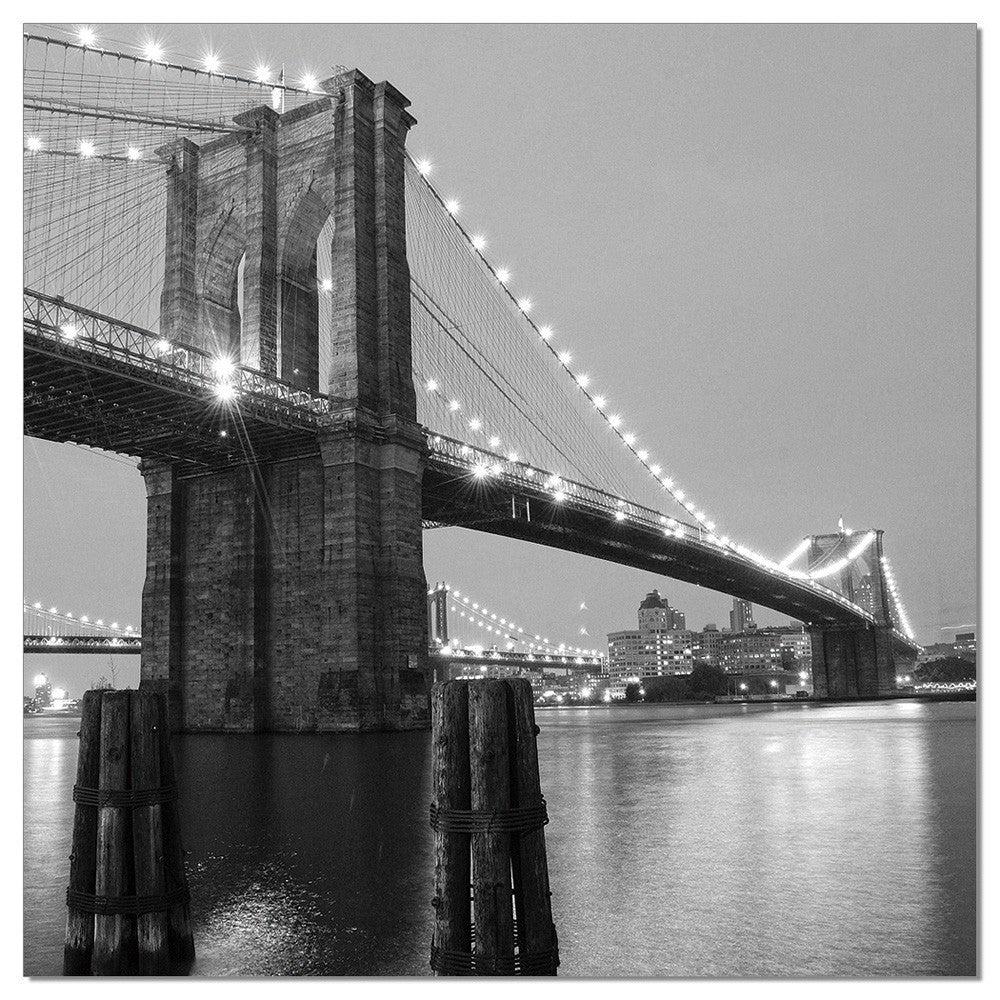 J and M Furniture Wall Art Wall Art - Brooklyn Bridge II SH - 71598A