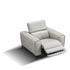 Lorenzo Reclining Chair in Light Gray | J&M Furniture - Canal Furniture