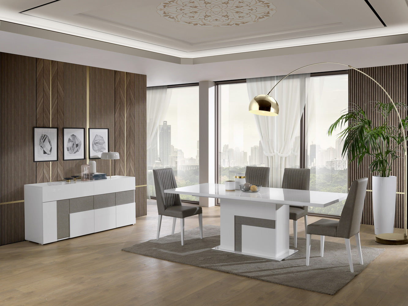 Luxuria Extension Dining Table | J&M Furniture - Canal Furniture