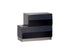 Milan Nightstand in Black - Canal Furniture
