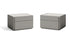 Faro Premium Bed in Grey | J&M Furniture - Canal Furniture