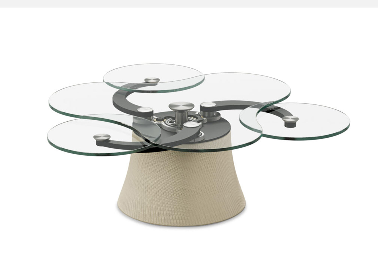 Vortex Motion Cocktail Table 2069 | Elite Modern - Canal Furniture