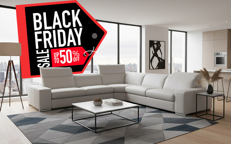 Black Friday 2025 at Canal Furniture: Unmissable Deals on Modern & Italian Luxury Furniture