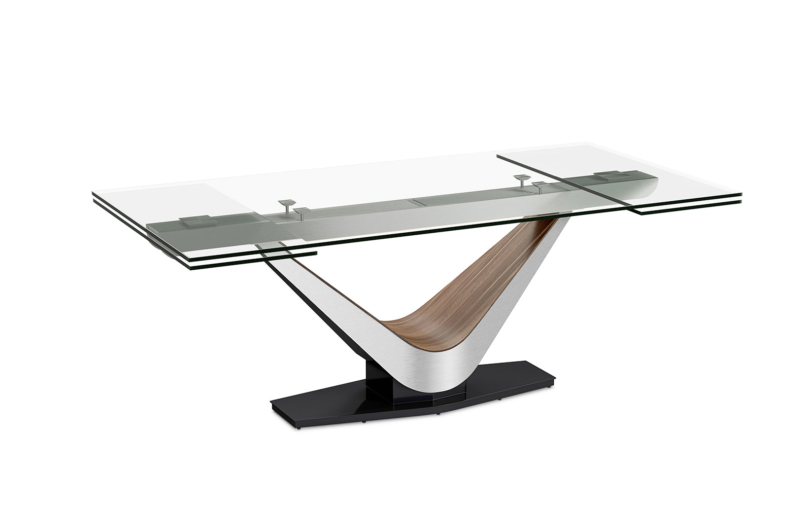 Victor Extendable Glass Table 3018-78 | Elite Modern