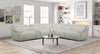 6095B Power Sectional in White | J&M Furniture