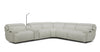 6095B Power Sectional in White | J&M Furniture