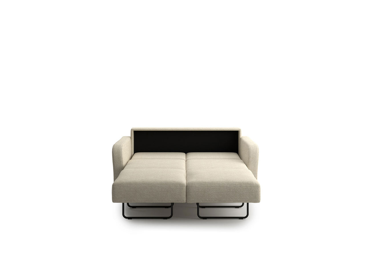 Aspen Queen Size Sleeper Loveseat – Lea 01 Wheatgrass