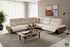 i949 Reclining Sectional in Light Grey | Incanto