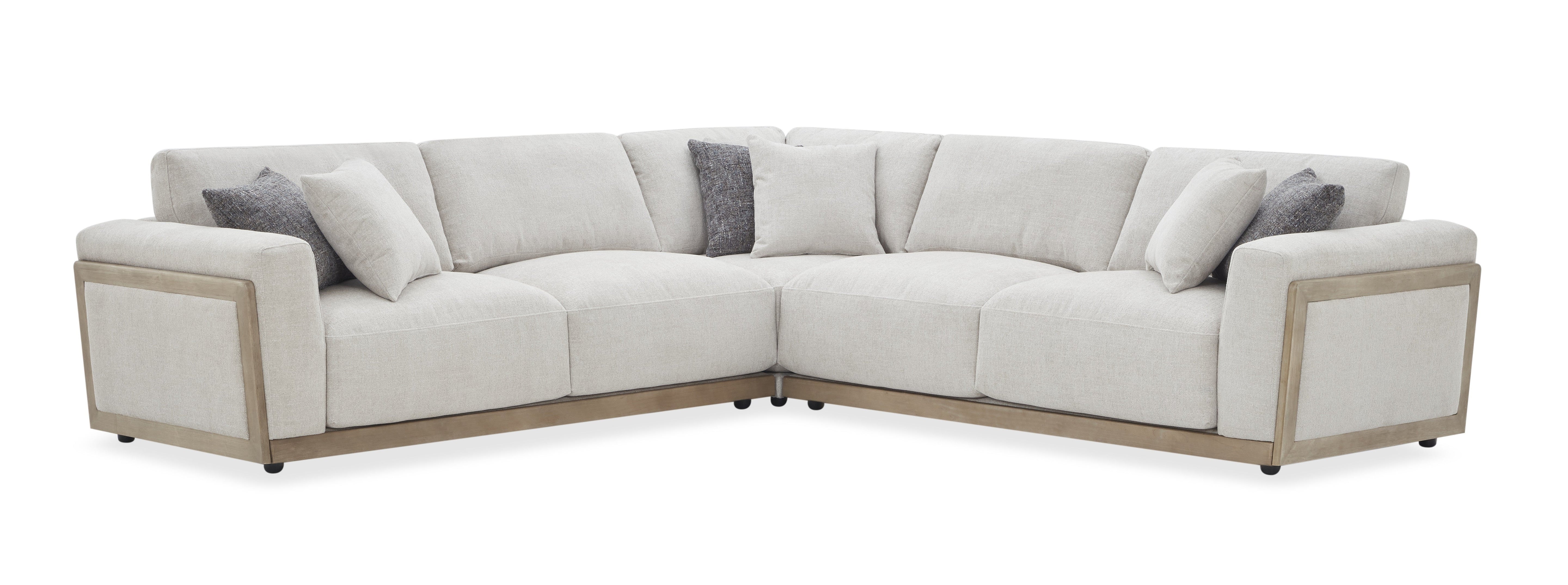 Capri RHF Sectional in Frost [ clone ]