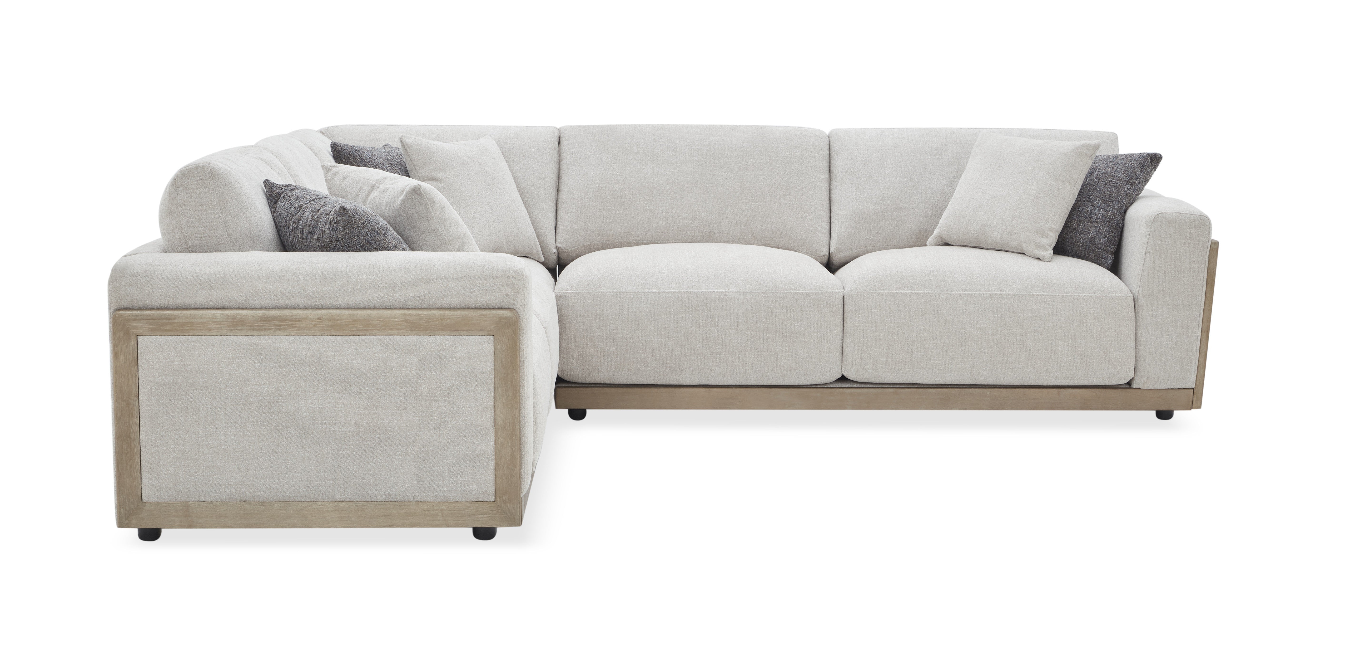 Capri RHF Sectional in Frost [ clone ]