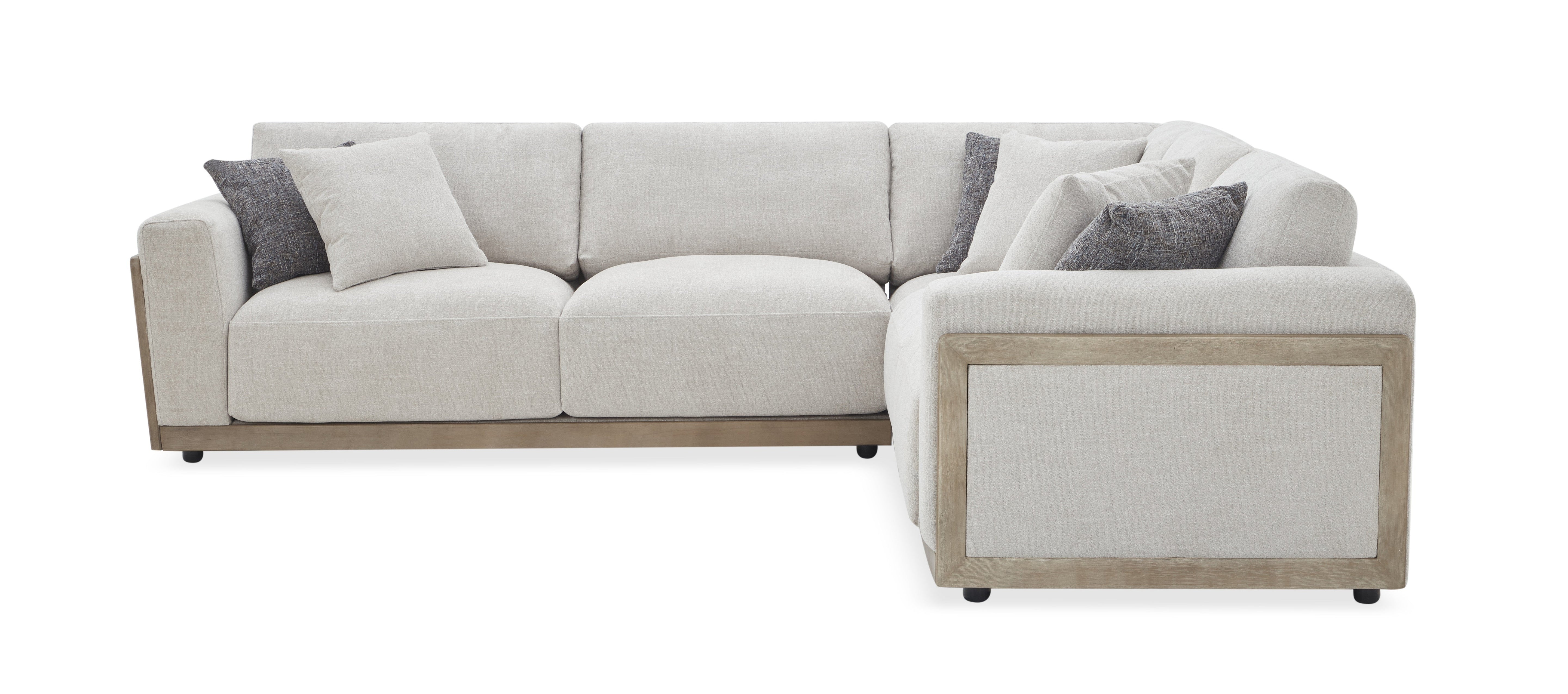 Capri RHF Sectional in Frost [ clone ]