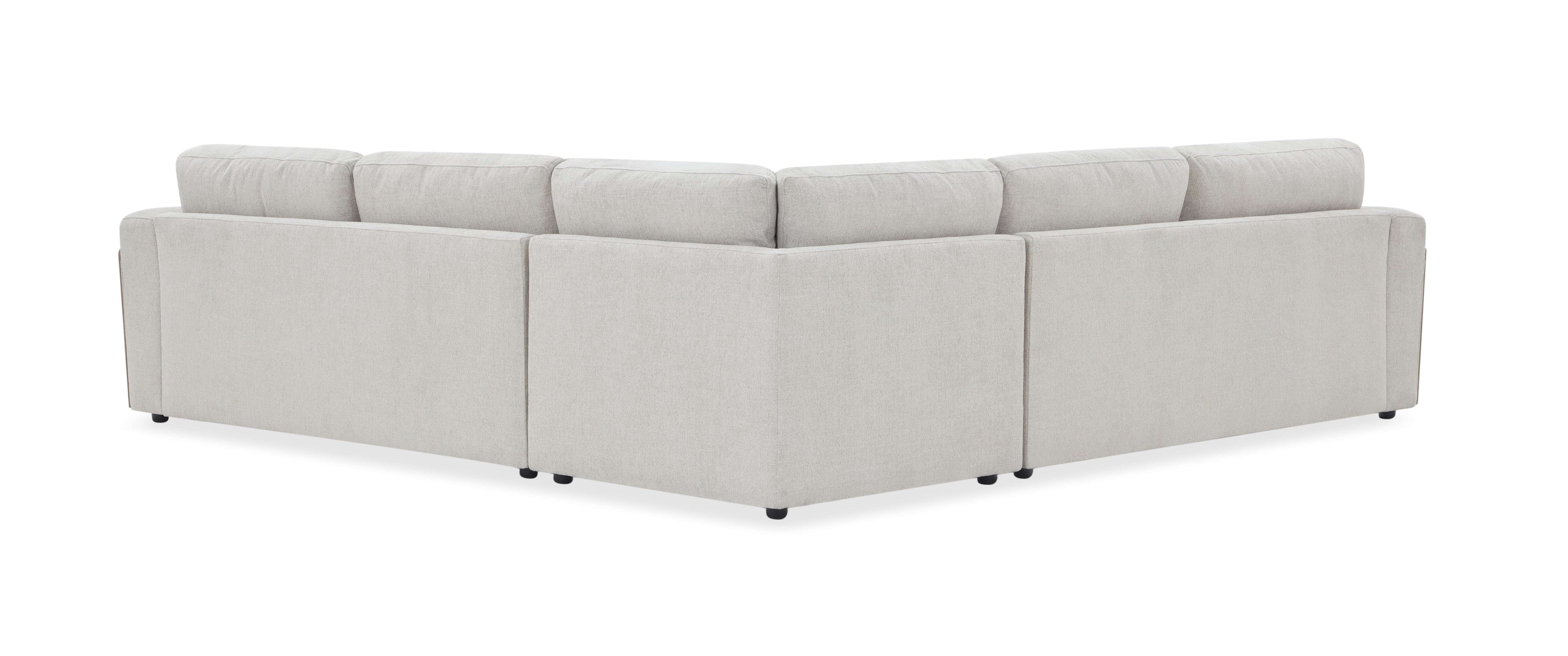 Capri RHF Sectional in Frost [ clone ]