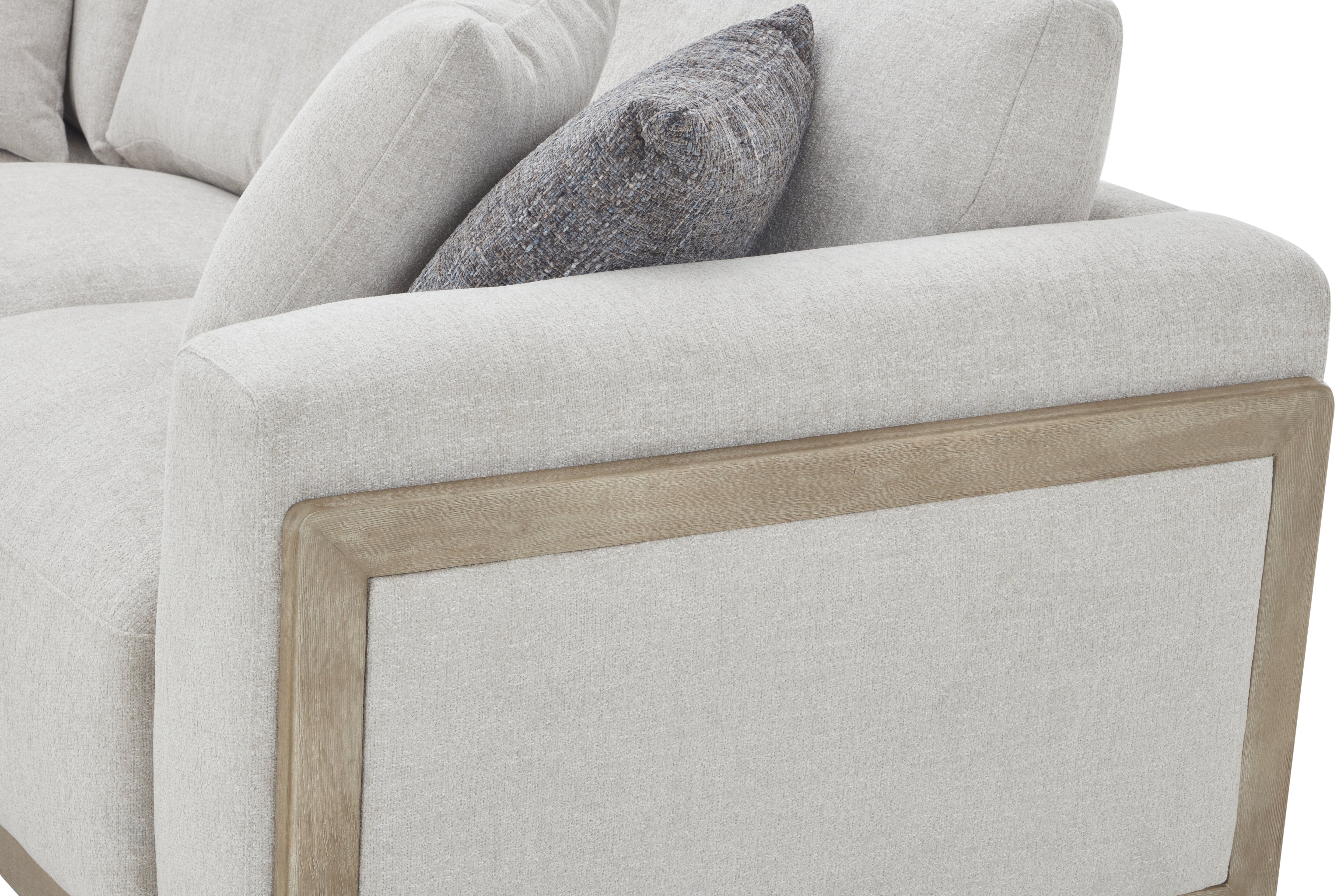 Capri RHF Sectional in Frost [ clone ]
